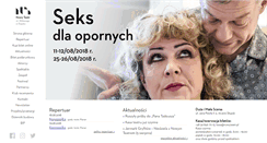 Desktop Screenshot of nowyteatr.pl